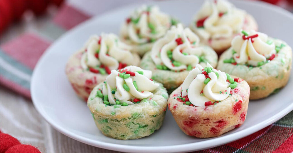 Christmas Sprinkle Cookie Cups Mary Fletcher